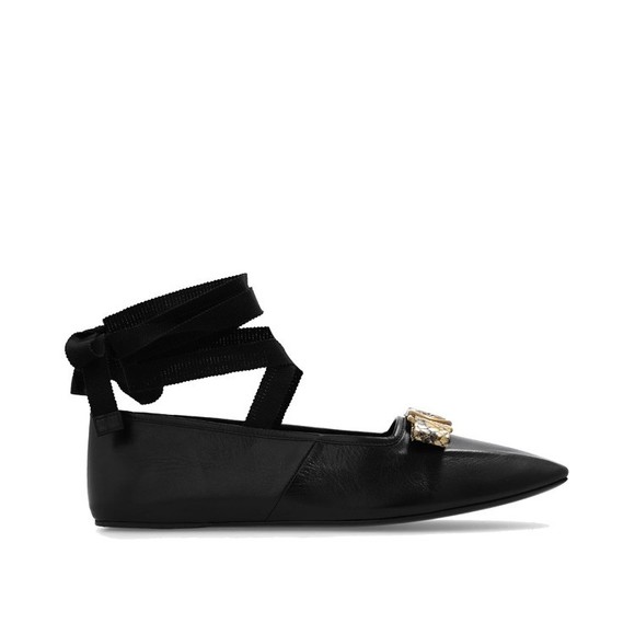 Gucci Double G Ballet Flats - NWT - Picture 1 of 3